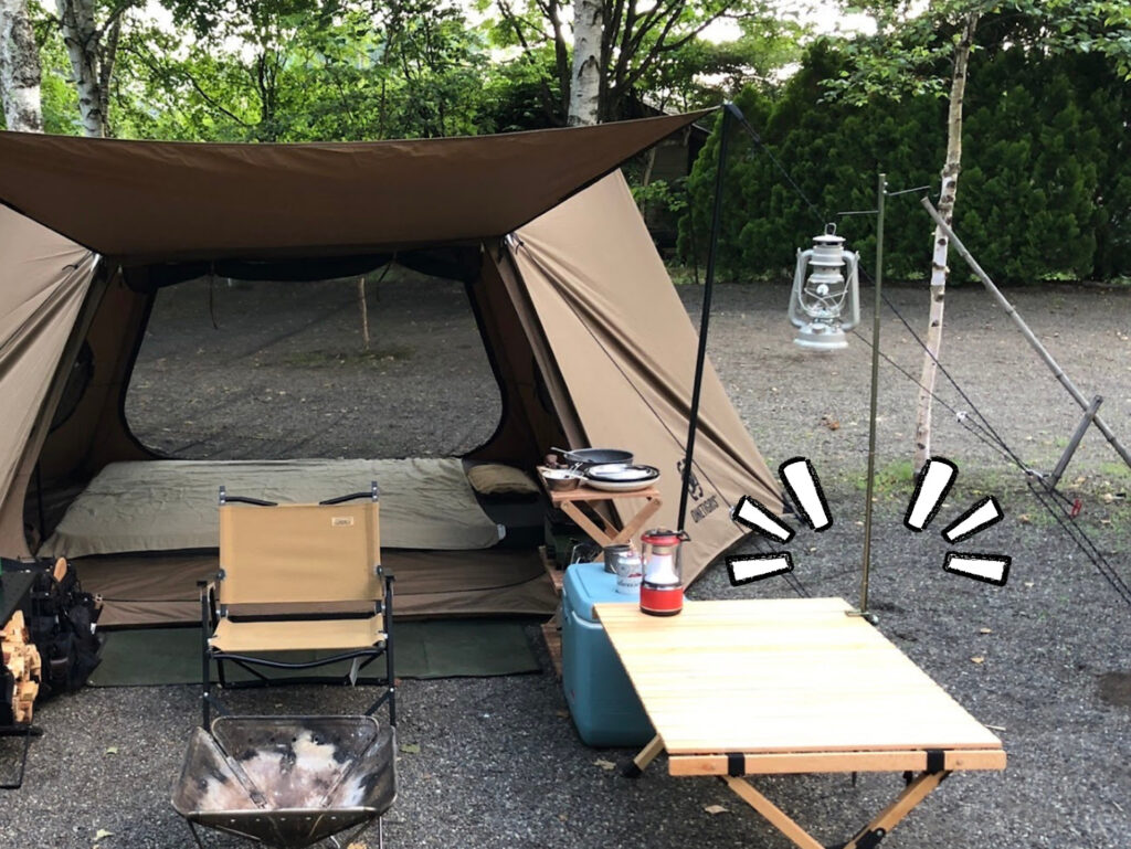 レビュー】YaeiWorkers (ヤエイワーカーズ) のランタンスタンドは実際どう？ヒヌマフウフも愛用中！ | MOSHI CAMP