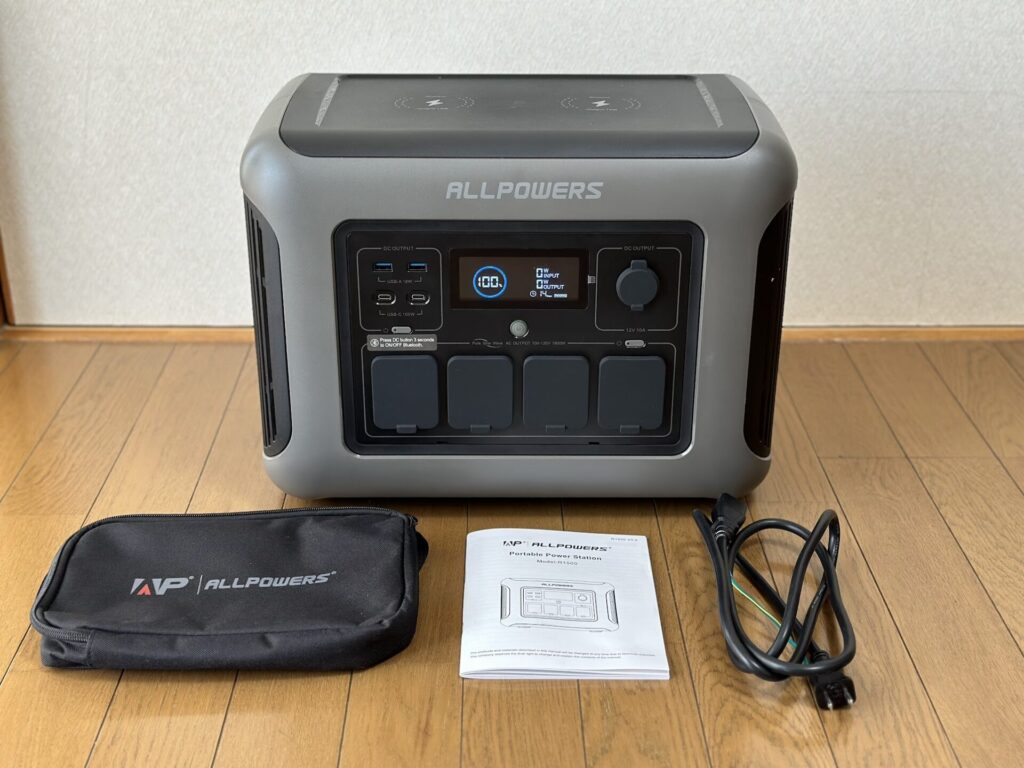 ALLPOWES（オールパワーズ）ポータブル電源R1500